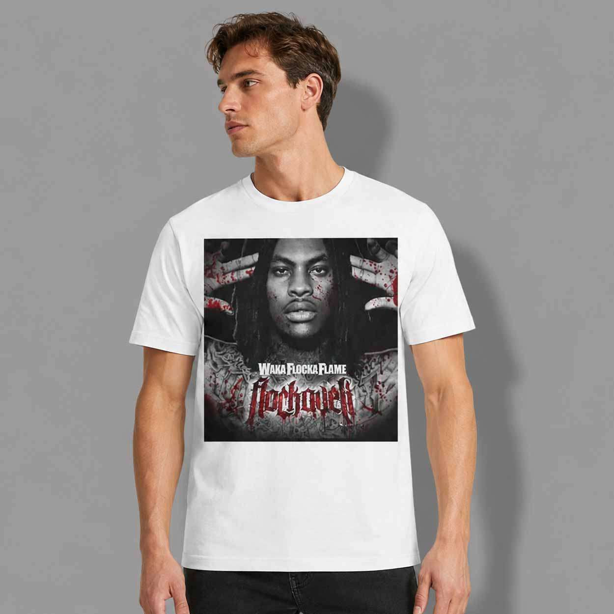 Waka Flocka Flame Flockaveli Album Cover Shirt Waka Flocka Flame Merch Gifts For Fan Waka Flocka Flame Flockaveli Album Cover Shirt Waka Flocka Flame Merch Gifts For Fan