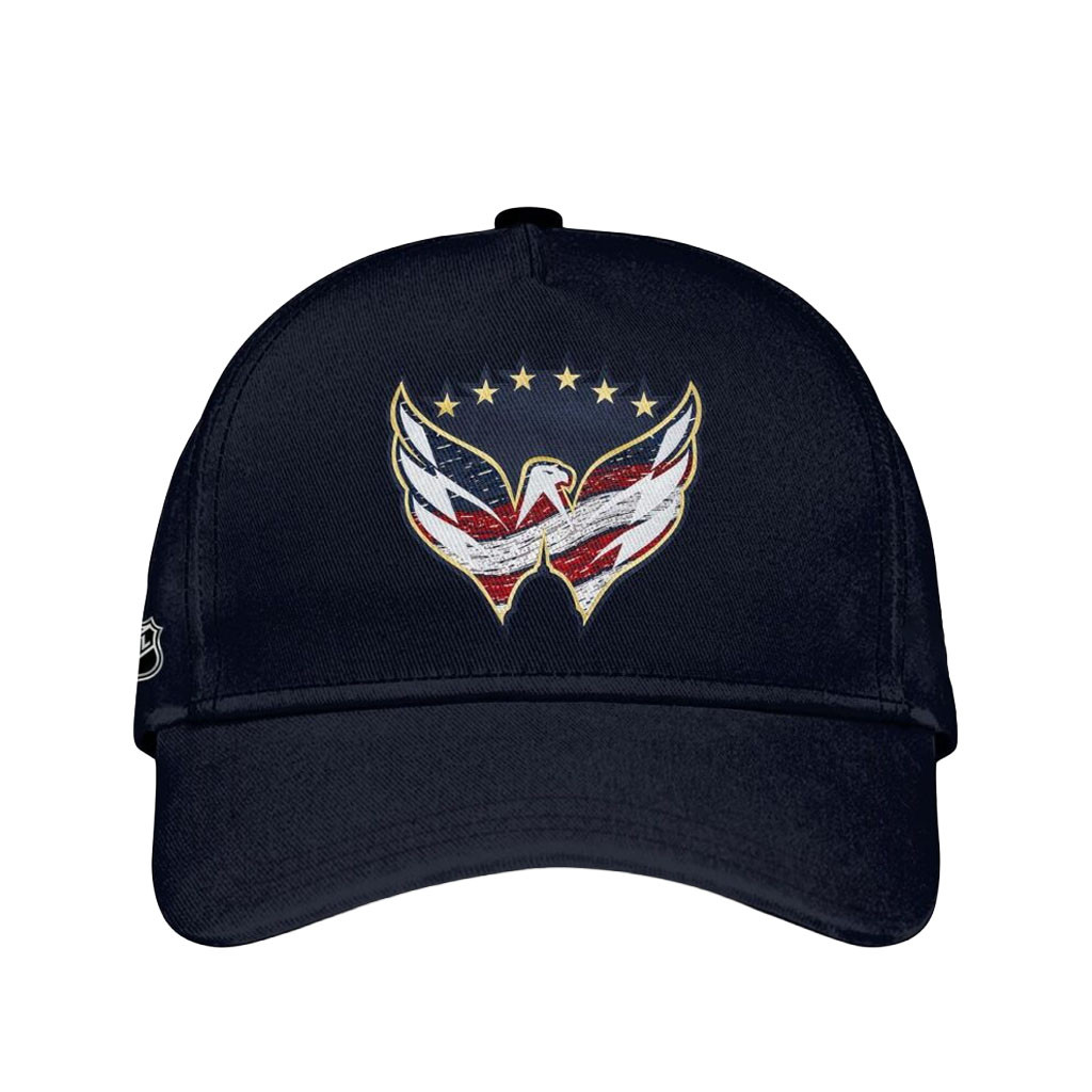 Washington Capitals America 250th Anniversary Hat Capitals Merch Gifts For Hockey Enthusiasts