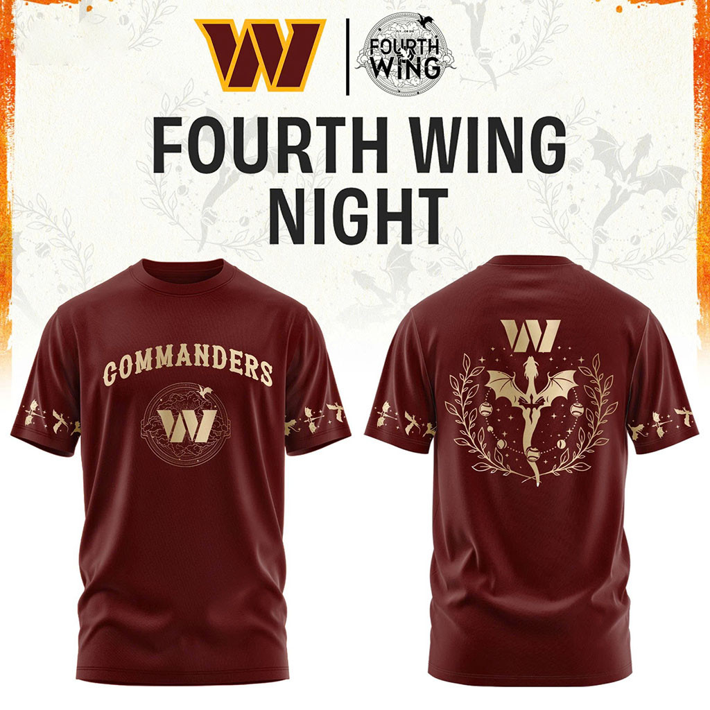 Washington Commanders Dragon Wing Fantasy Night 2026 T-Shirt Commanders Fan Gifts Ideas Washington Commanders Dragon Wing Fantasy Night 2026 T-Shirt Commanders Fan Gifts Ideas