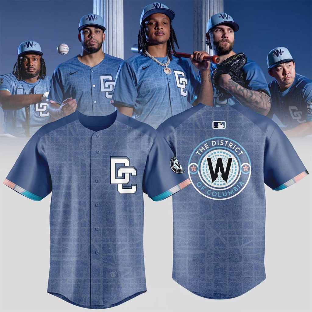 Washington Nationals 2026 City Connects Game Night Baseball Jersey Washington Nationals Merch