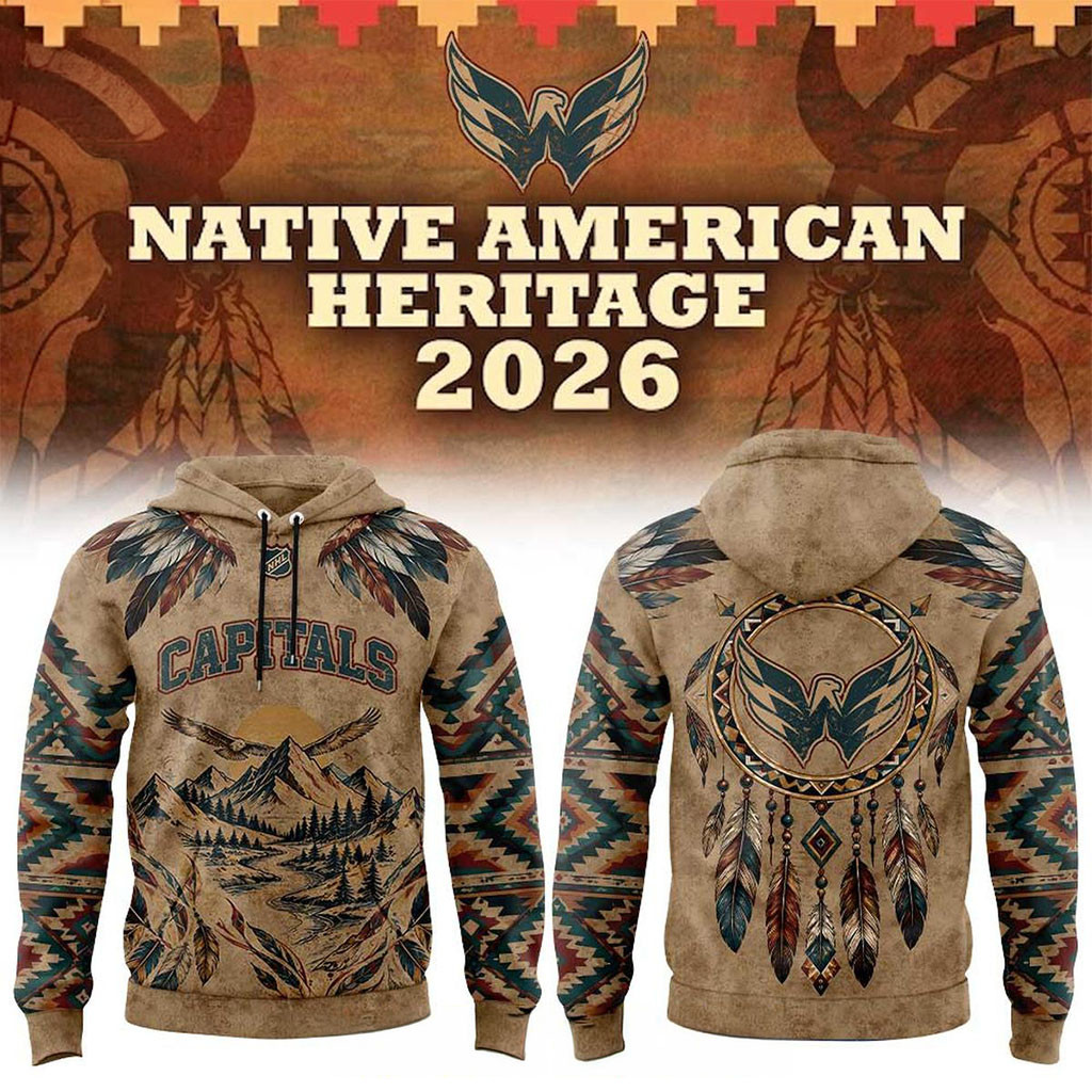 Washington Nationals 2026 x Native American Heritage Night Hoodie Nationals Merch Fan Gifts