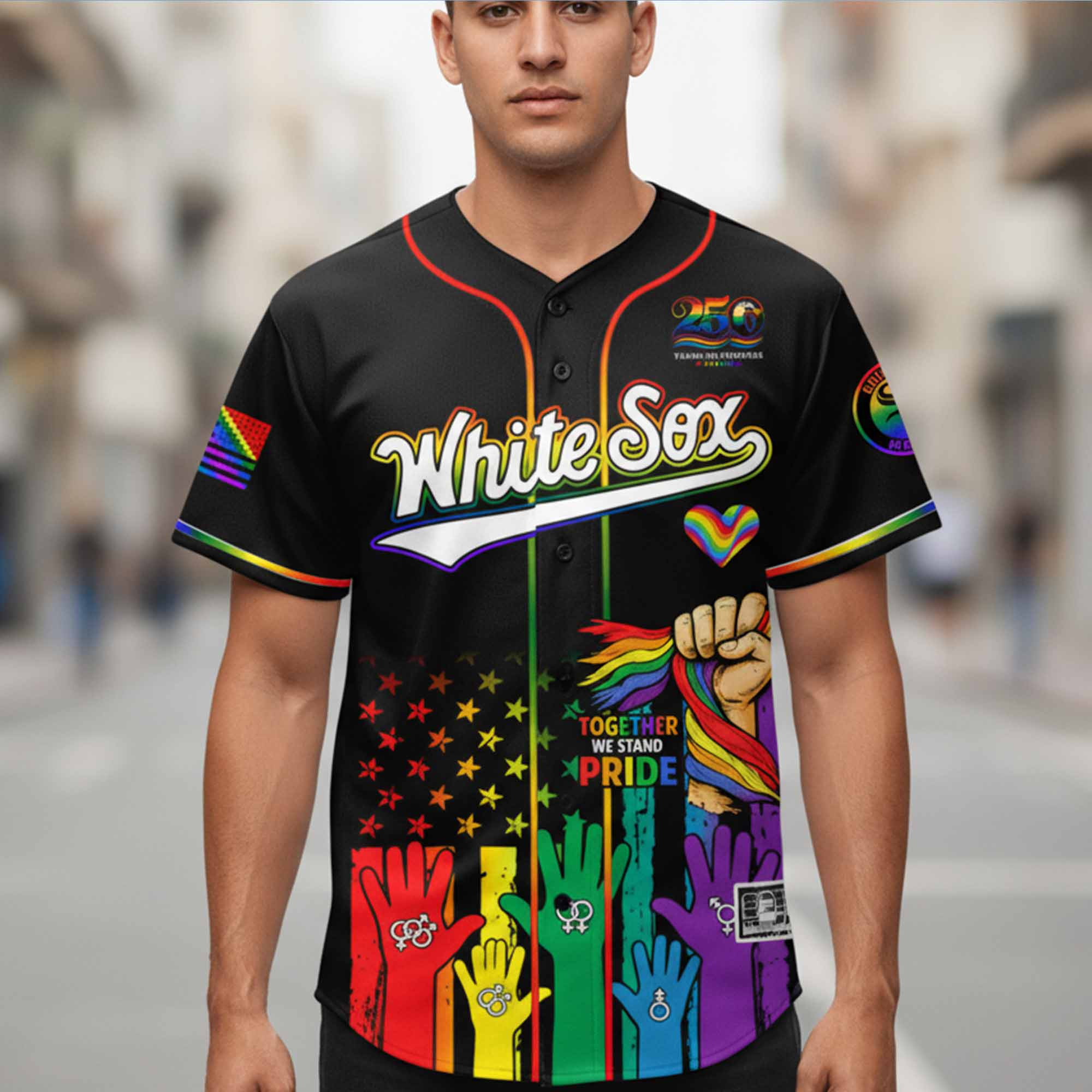 White Sox 2026 Pride Night Jersey White Sox 2026 Pride Night Jersey