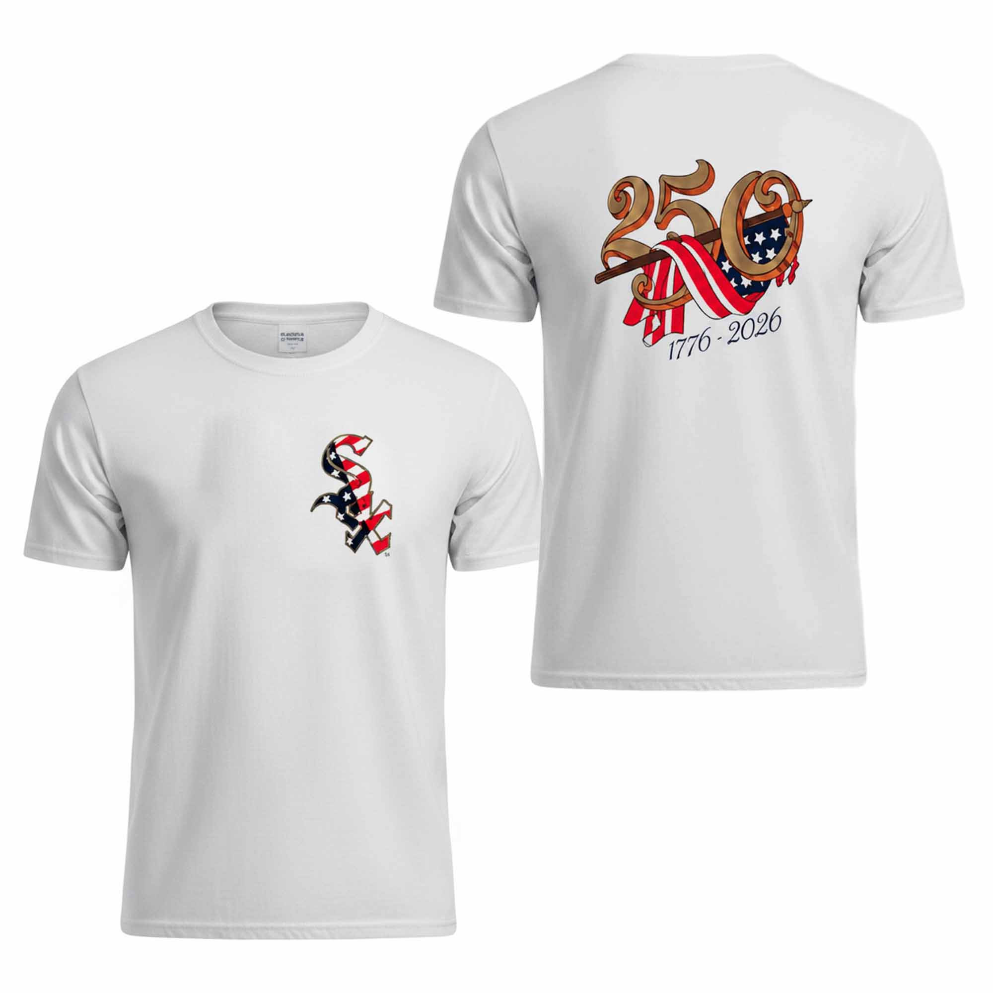 White Sox America's 250th Anniversary Shirt White Sox America's 250th Anniversary Shirt