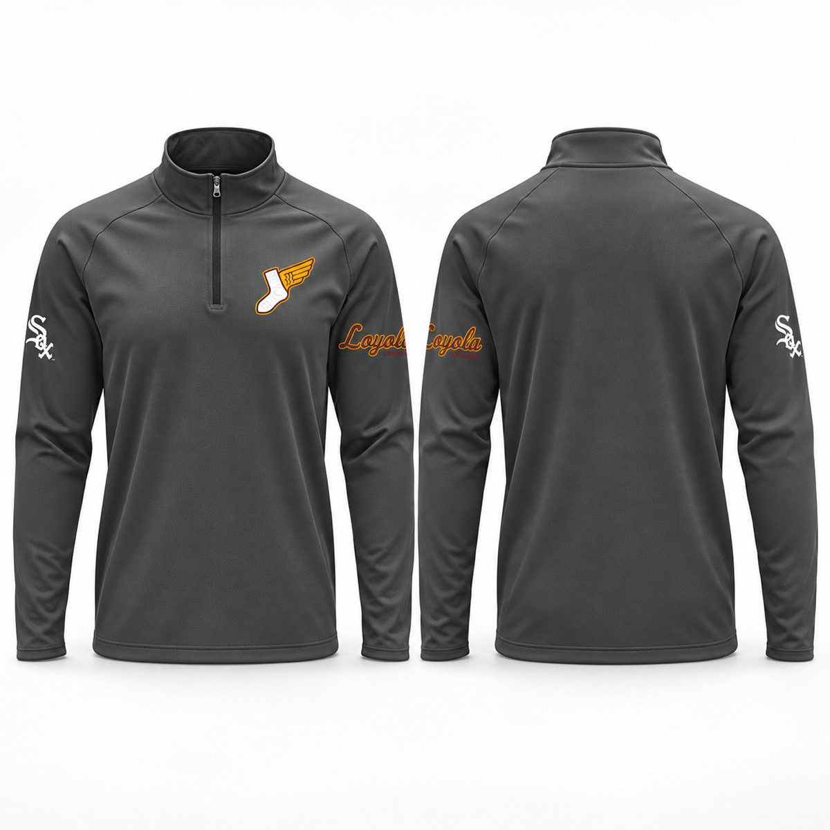 White Sox Loyola Night Quarter Zip Shirt 2026 Chicago White Sox Merch Gifts For Baseball Fans