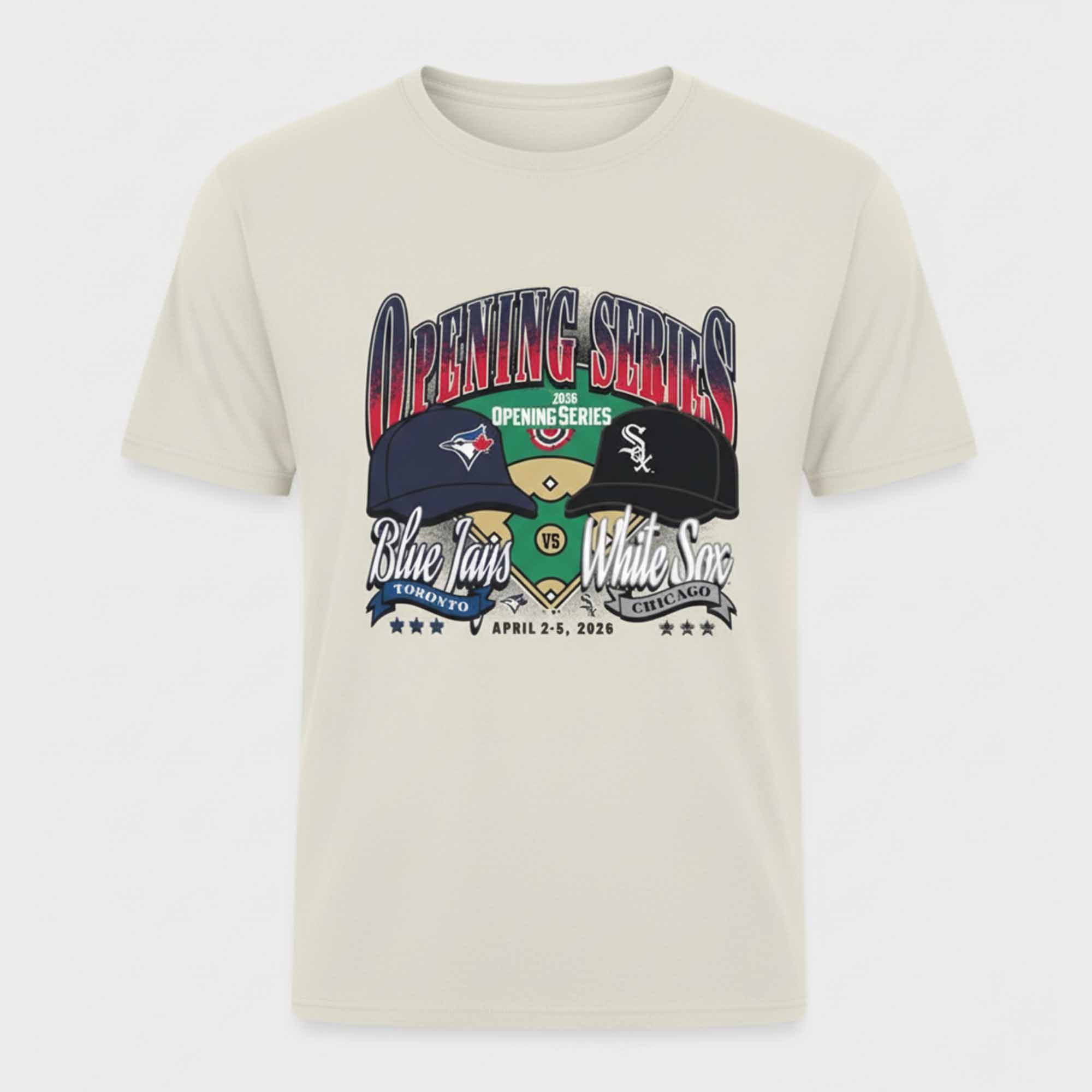 White Sox vs Blue Jays Opening Day 2026 Shirt White Sox vs Blue Jays Opening Day 2026 Shirt