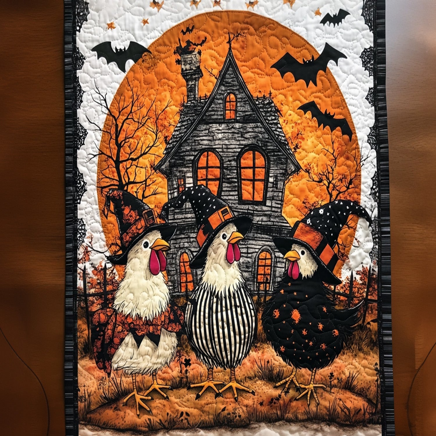 Wicked Webs Quilted Table Runner Unique Table Runner Ideas Halloween Ideas For Gifts