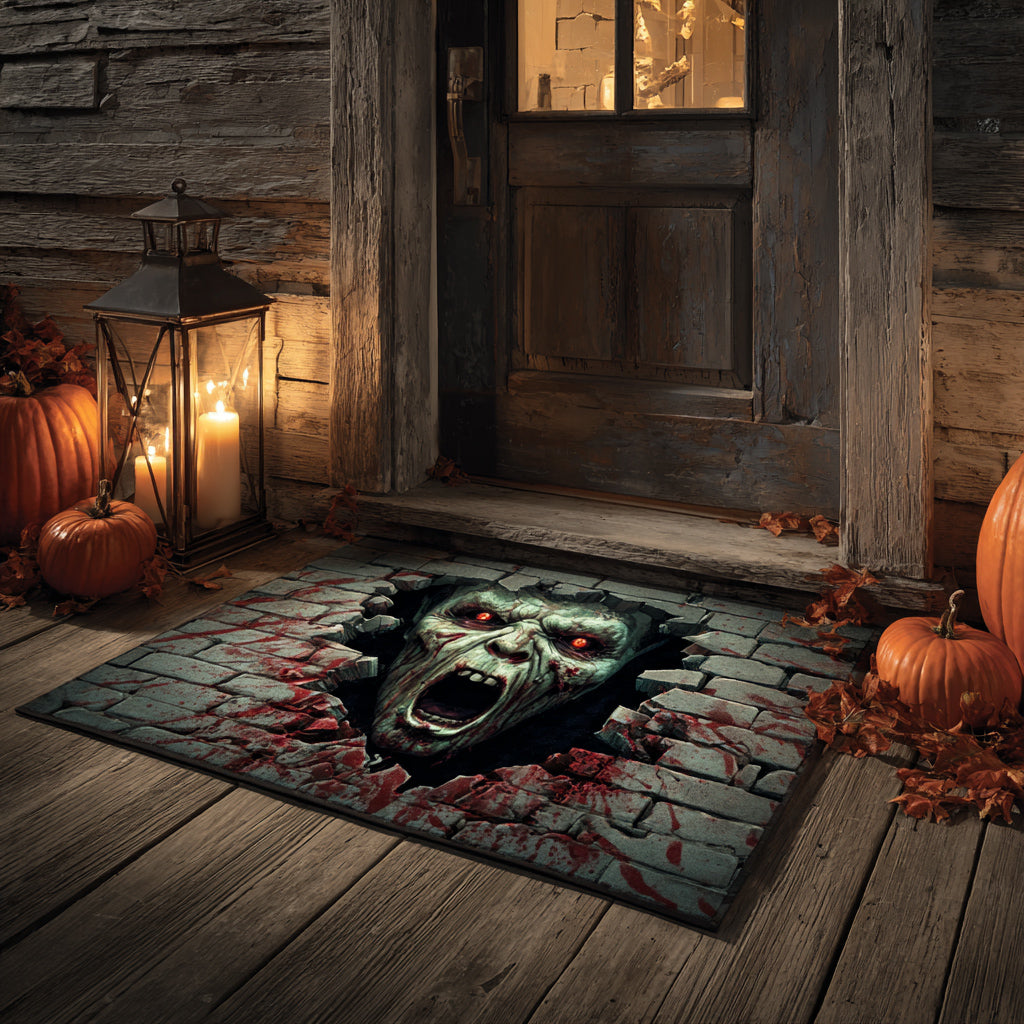 Window Zombie Watch Doormat Target Halloween Doormat Scary Halloween Gifts