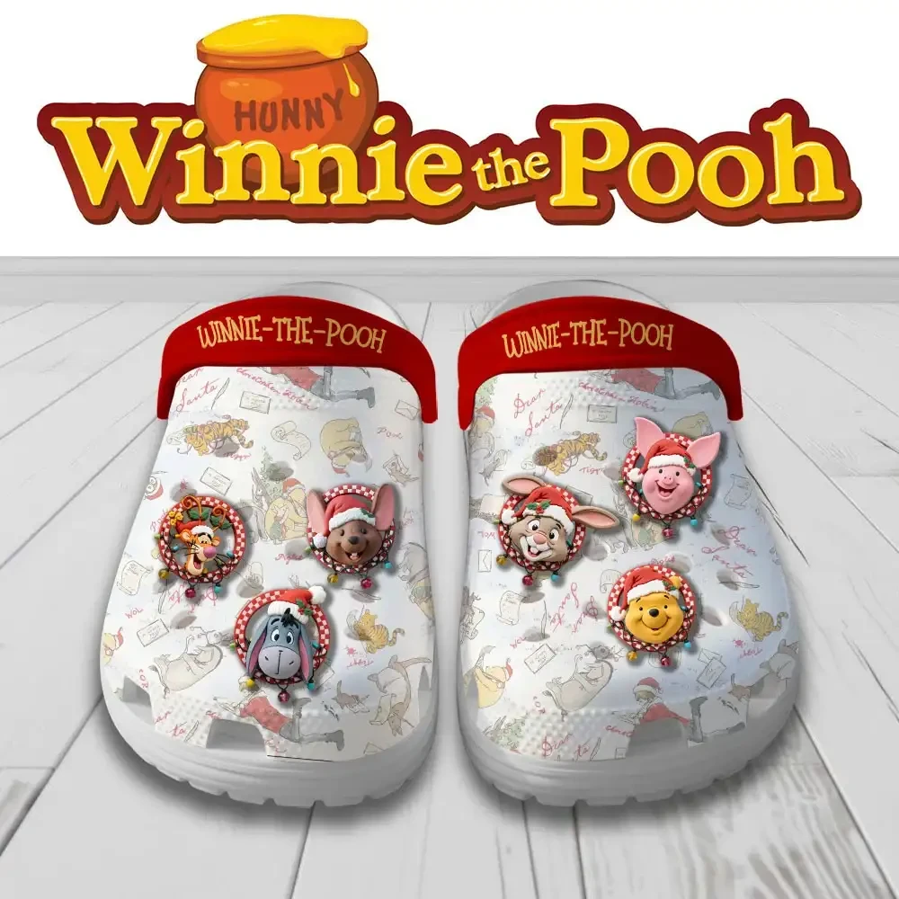 Winnie The Pooh And Friends Christmas Clogs Winnie The Pooh Merch Cute Xmas Gifts