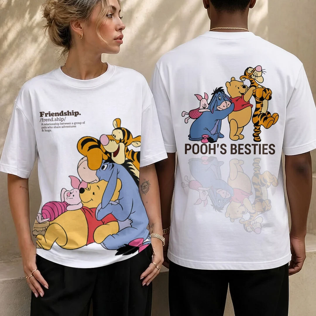 Winnie The Pooh Friendship T-Shirt Pooh's Besties Shirt Gift For Friends Winnie The Pooh Friendship T-Shirt Pooh's Besties Shirt Gift For Friends