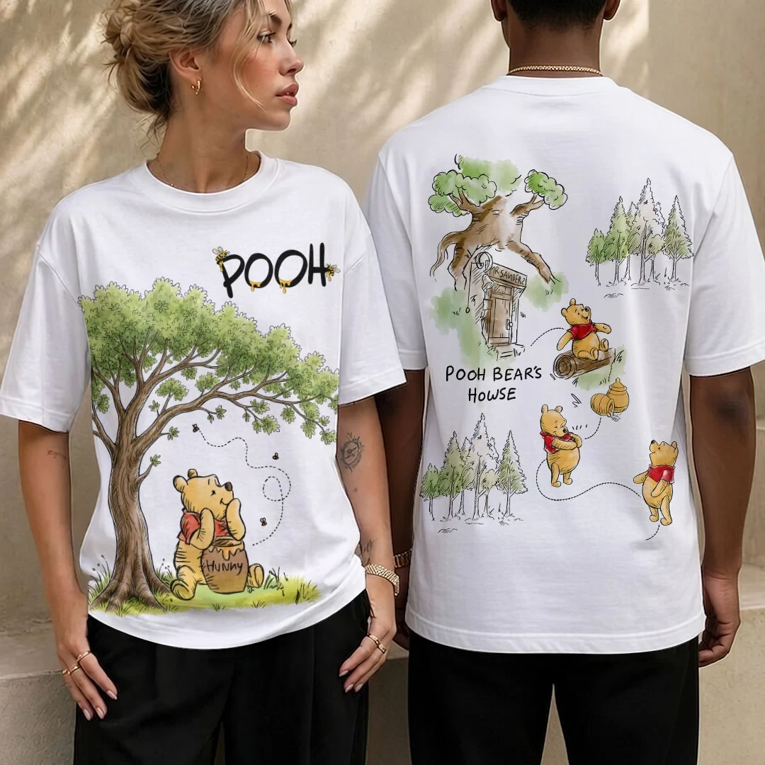 Winnie The Pooh Hunny Tree T-Shirt Pooh Bear House Shirt Hundred Acre Wood Friendship Merch Winnie The Pooh Hunny Tree T-Shirt Pooh Bear House Shirt Hundred Acre Wood Friendship Merch