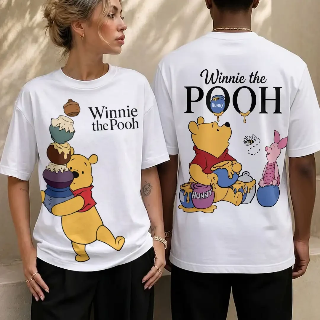 Winnie The Pooh Merch Pooh And Piglet Honey Pots T-Shirt Gifts For Friends