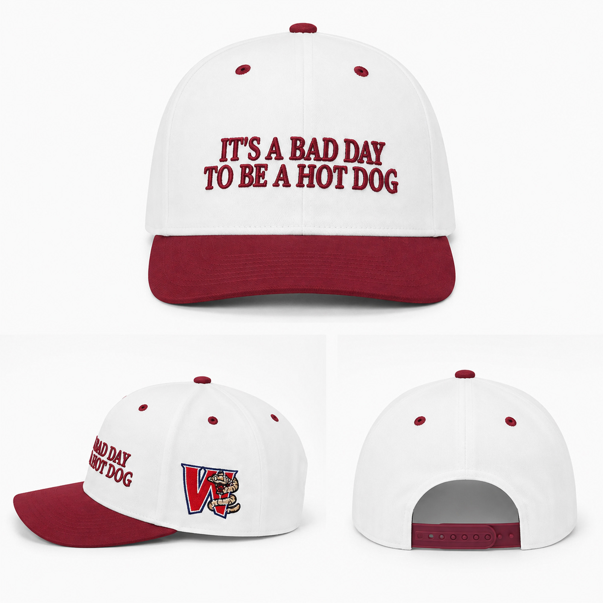 Wisconsin Timber Rattlers It's A Bad Day To Be A Hot Dog Hat