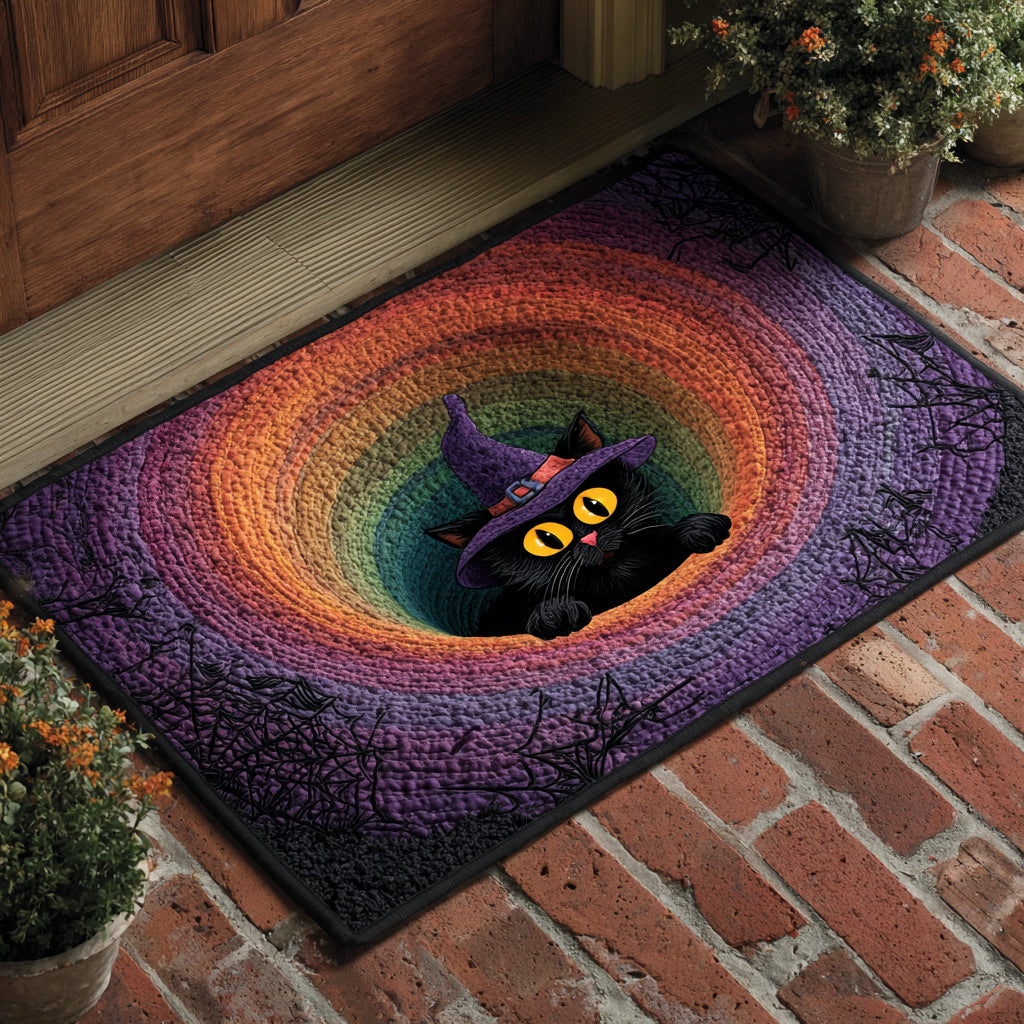 Witching Black Cat Doormat Halloween Entrance Mat Awesome Halloween Gifts Fat Cat Lover Witching Black Cat Doormat Halloween Entrance Mat Awesome Halloween Gifts Fat Cat Lover