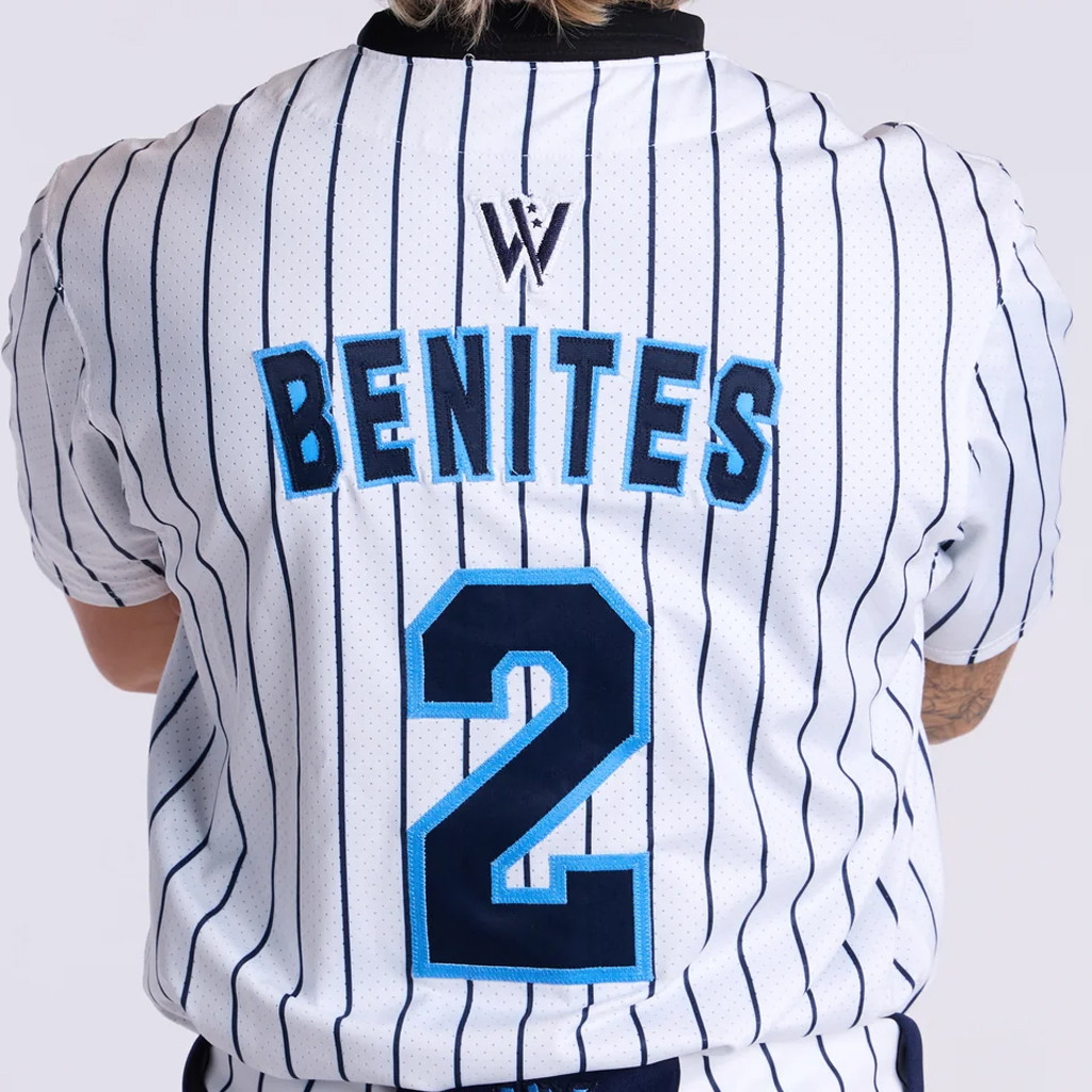 Women's Pro Baseball League Merch WPBL 2026 NY Denae Benites #2 On-Field Jersey NY Heights Merch