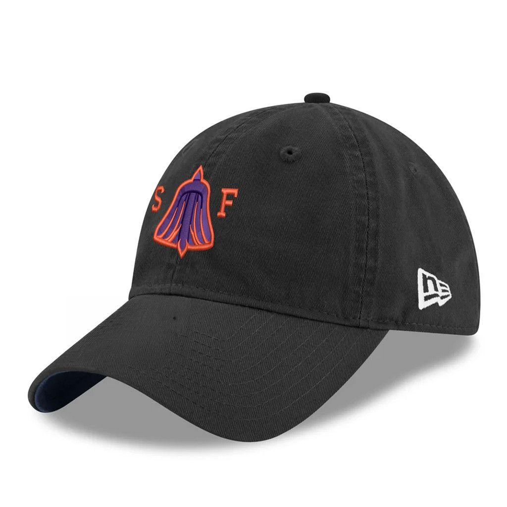 Women's Pro Baseball League Merch WPBL 2026 SF New Era Secondary Logo Hat SF Firebells Merch
