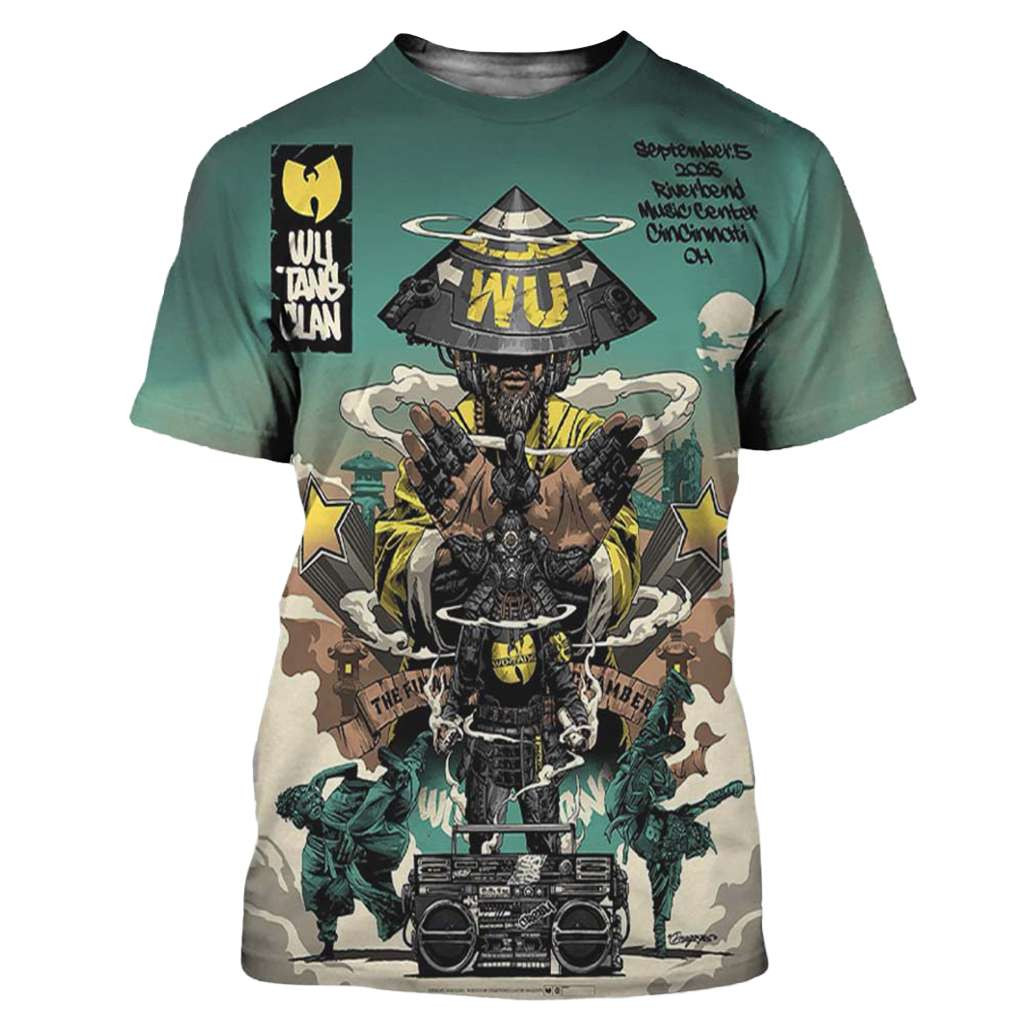 Wu-Tang Clan Cincinnati OH 2026 Shirt Wu-Tang Merch Best Gifts For Boyfriend