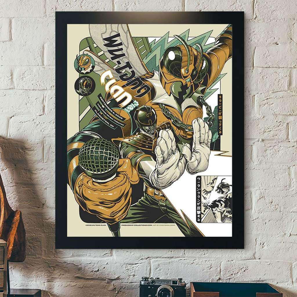 Wu-Tang Clan Clarkston MI 2026 Event Poster Wu-Tang Clan Merch Hip Hop Lover Cool Wall Art