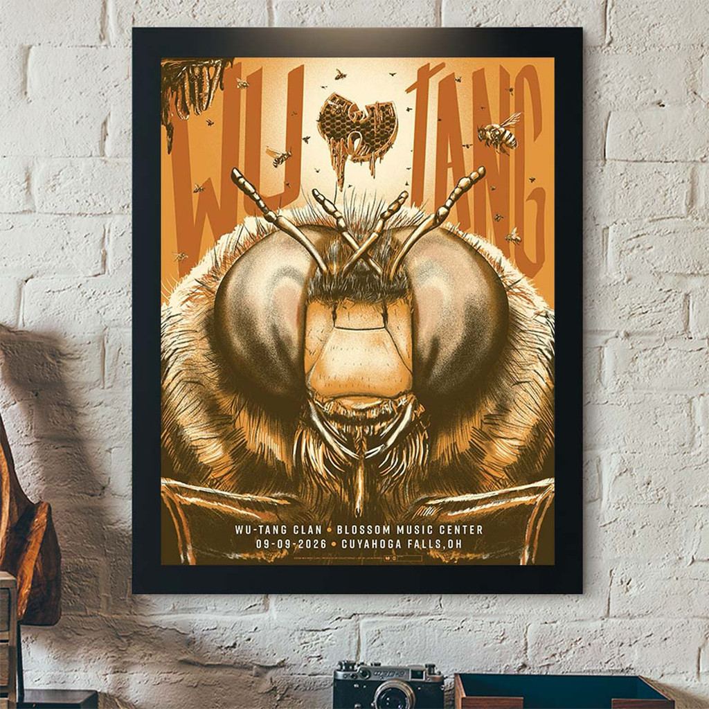 Wu-Tang Clan Cuyahoga Falls Ohio 2026 Event Poster Wu-Tang Clan Merch Gifts For Fans