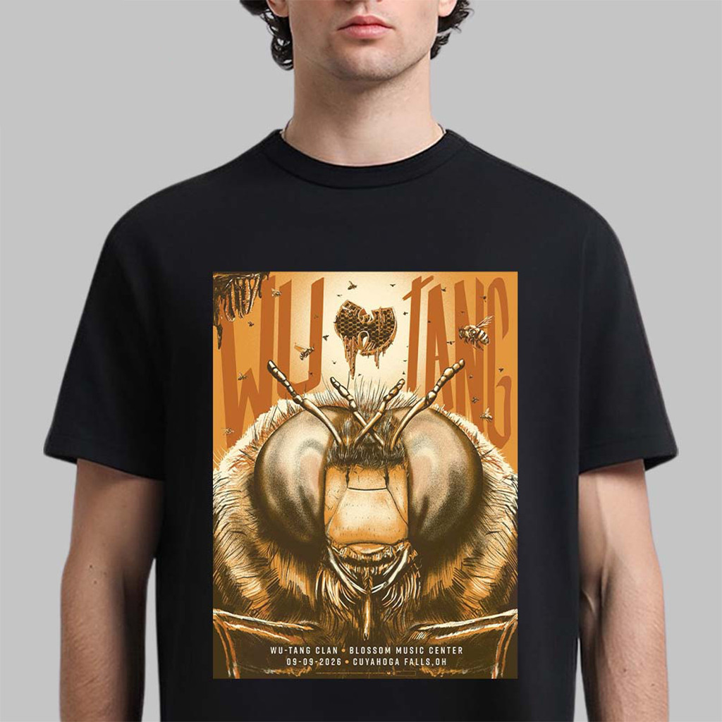 Wu-Tang Clan Cuyahoga Falls Ohio 2026 Event T-Shirt Wu-Tang Clan Merch Fans Gifts Wu-Tang Clan Cuyahoga Falls Ohio 2026 Event T-Shirt Wu-Tang Clan Merch Fans Gifts