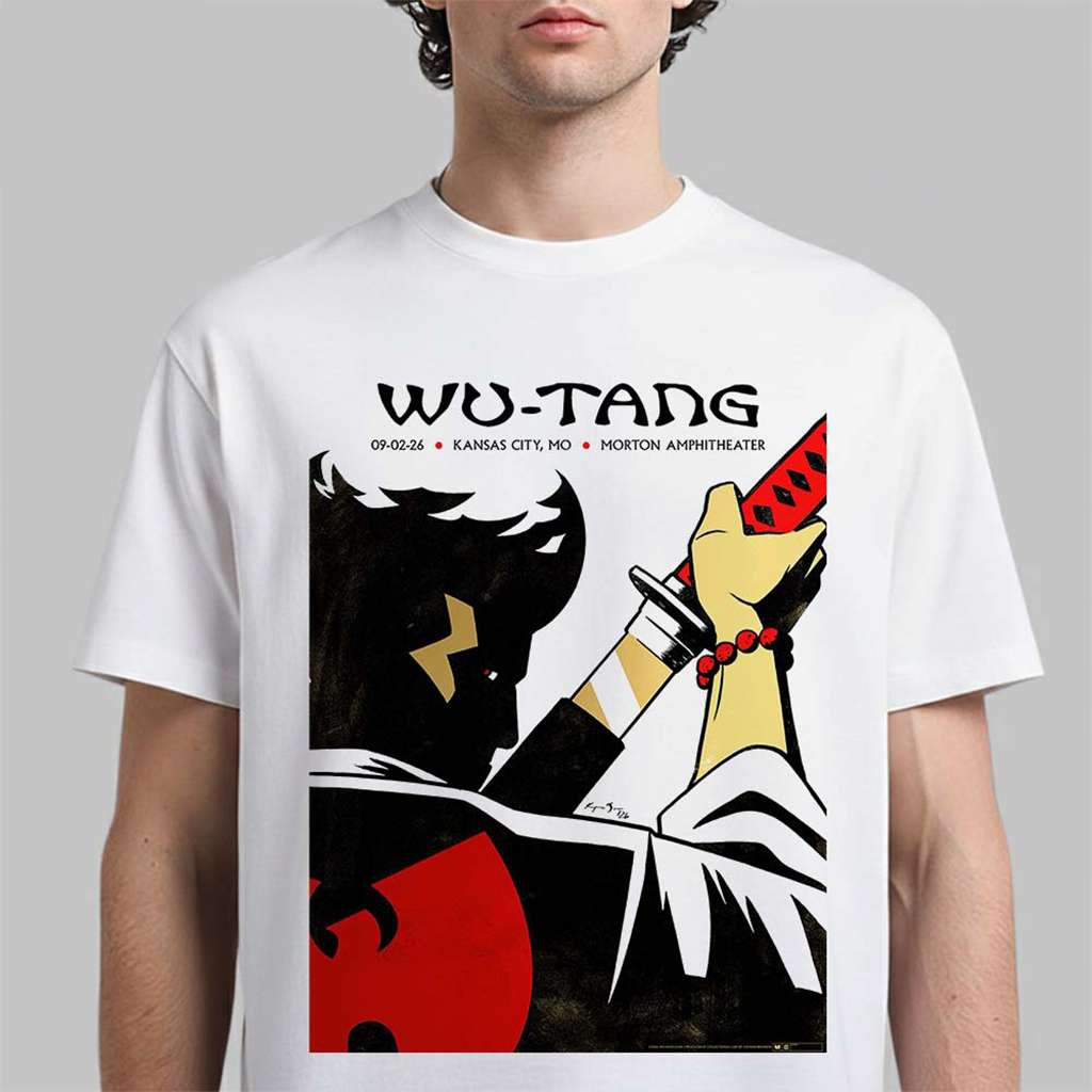 Wu-Tang Clan Kansas City MO 2026 Concert Tour T-Shirt Wu-Tang Clan Merch Fans Gifts