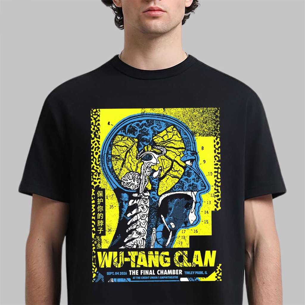 Wu-Tang Clan Merch Tinley Park IL 2026 Shirt Music Gift Ideas For Guys