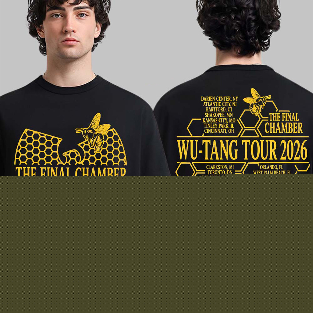 Wu-Tang Clan The Final Chamber Tour 2026 North America Shirt Bee Comb Shirt Wu-Tang Clan Merch