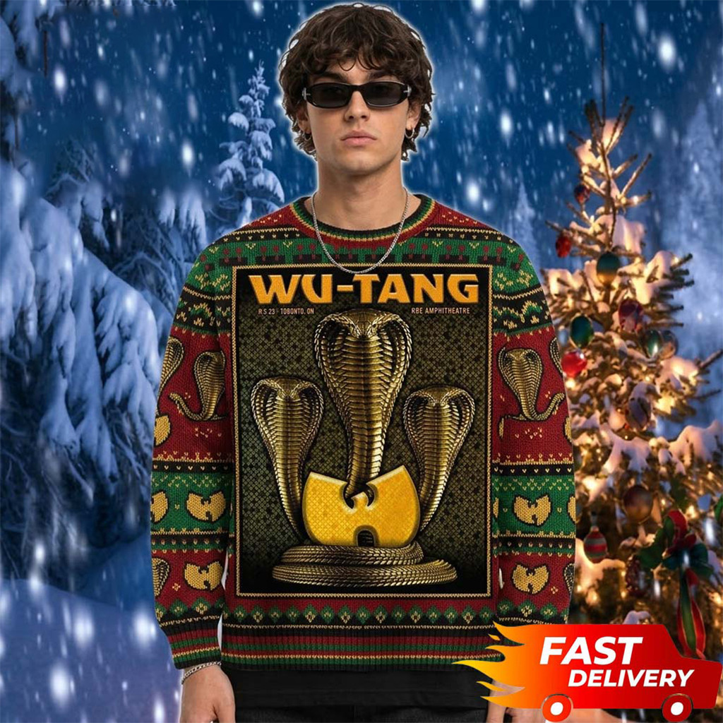 Wu Tang Clan The Final Chamber Tour 2026 Toronto Show Christmas Ugly Sweater Wu Tang Clan Merch Wu Tang Clan The Final Chamber Tour 2026 Toronto Show Christmas Ugly Sweater Wu Tang Clan Merch