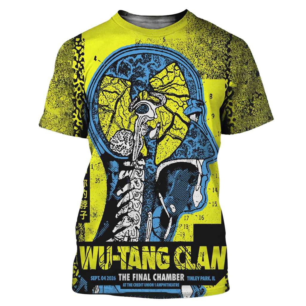 Wu-Tang Clan Tinley Park IL 2026 Shirt Wu-Tang Merch Gifts For Music Enthusiasts