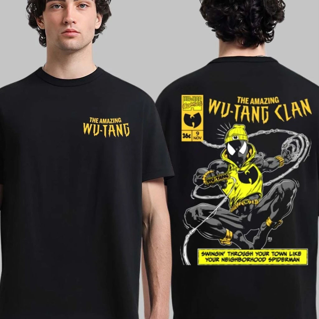 Wu-Tang Clan X Spider-Man Merch The Amazing Wu-Tang T-Shirt Gifts For Fans Wu-Tang Clan X Spider-Man Merch The Amazing Wu-Tang T-Shirt Gifts For Fans