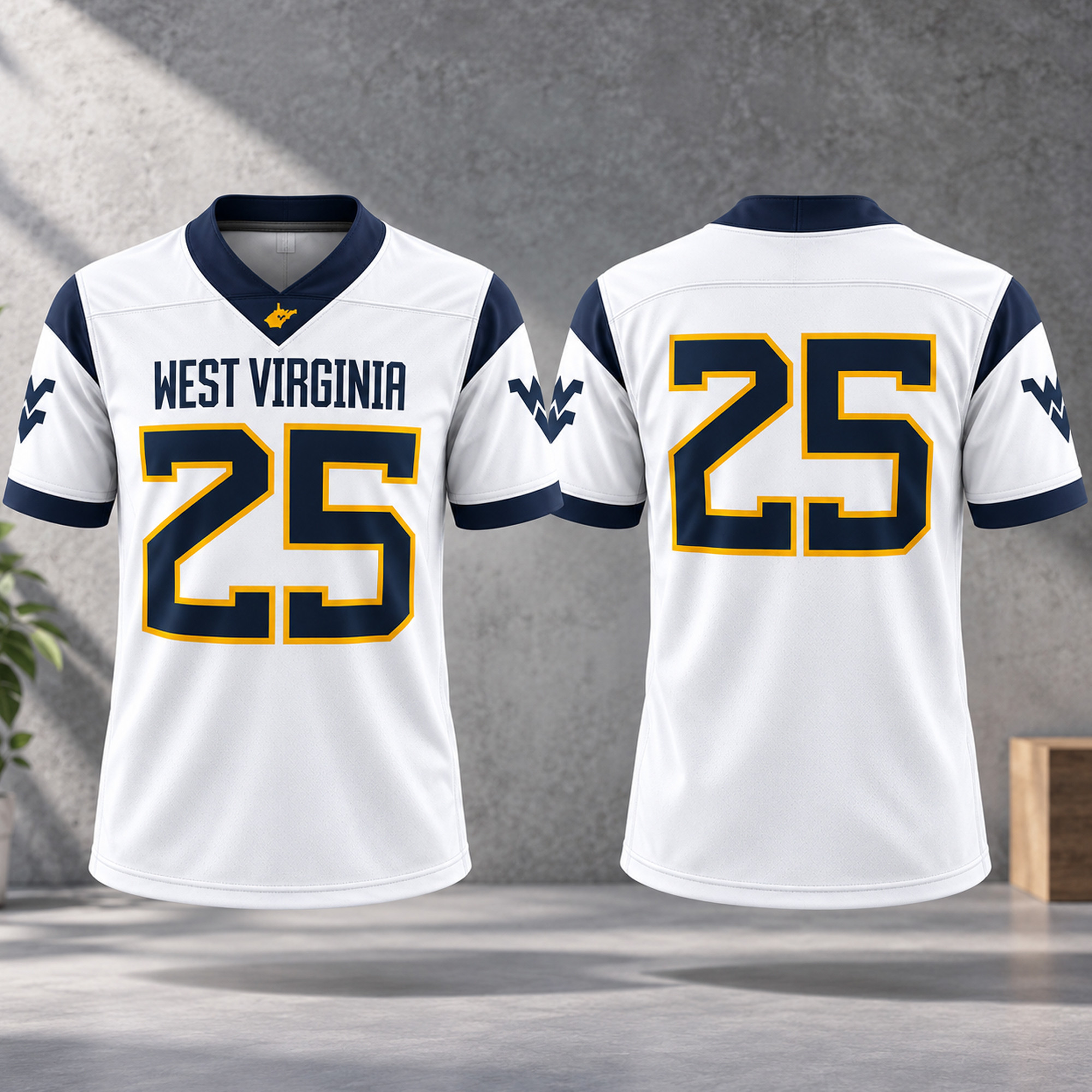 WVU Mountaineers Uniform 2026 Game Jersey West Virginia Mountaineers Merch Gifts For Fans