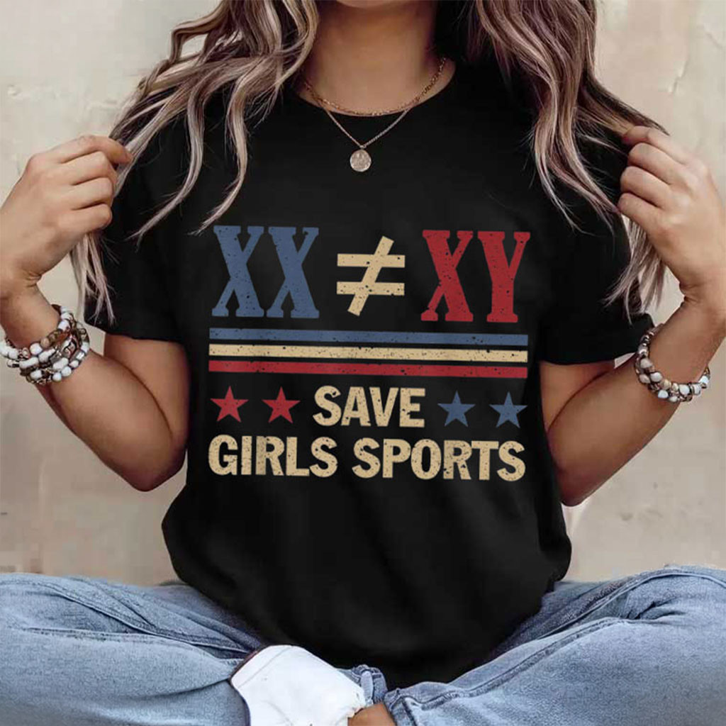 XX Does Not Equal XY T-Shirt Save Girls Sports Shirt Equality Statement Clothing Gifts XX Does Not Equal XY T-Shirt Save Girls Sports Shirt Equality Statement Clothing Gifts