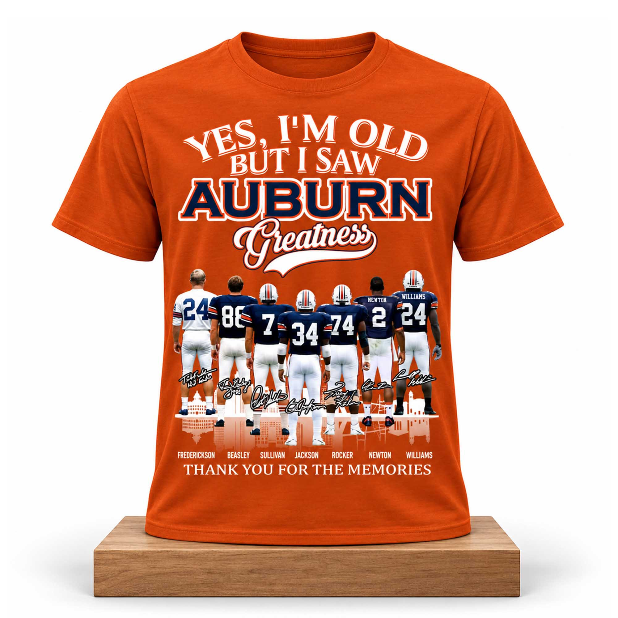 Yes I'm Old But I Saw Auburn Greatness Shirt Auburn Tigers Merch Gifts For Football Fan Yes I'm Old But I Saw Auburn Greatness Shirt Auburn Tigers Merch Gifts For Football Fan