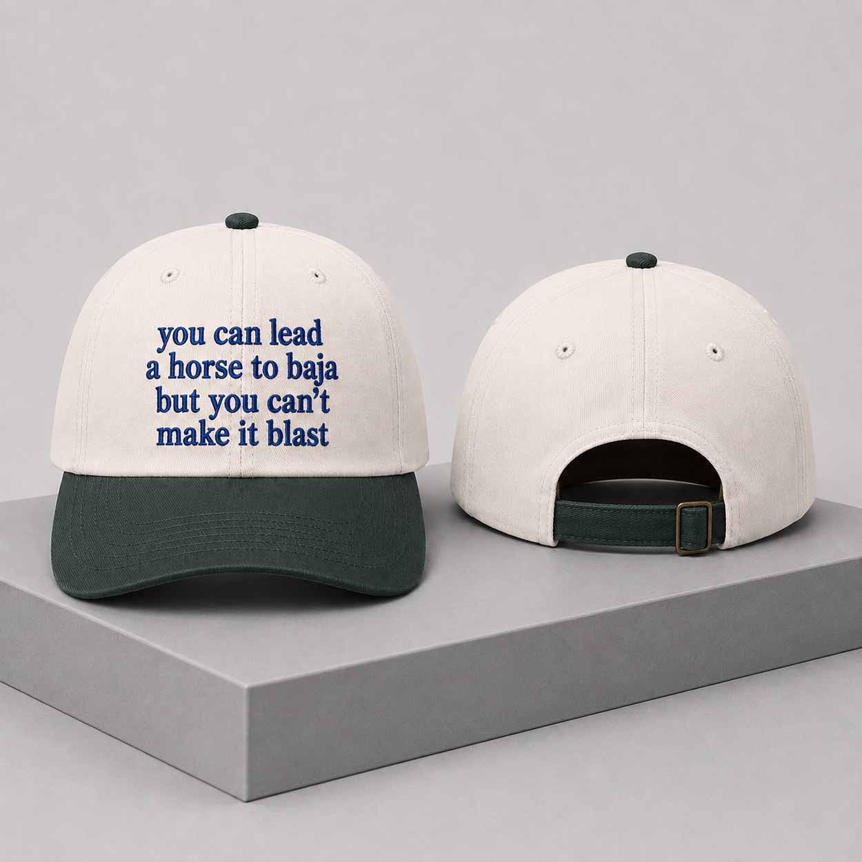 You Can Lead A Horse To Baja But You Can't Make It Blast Hat