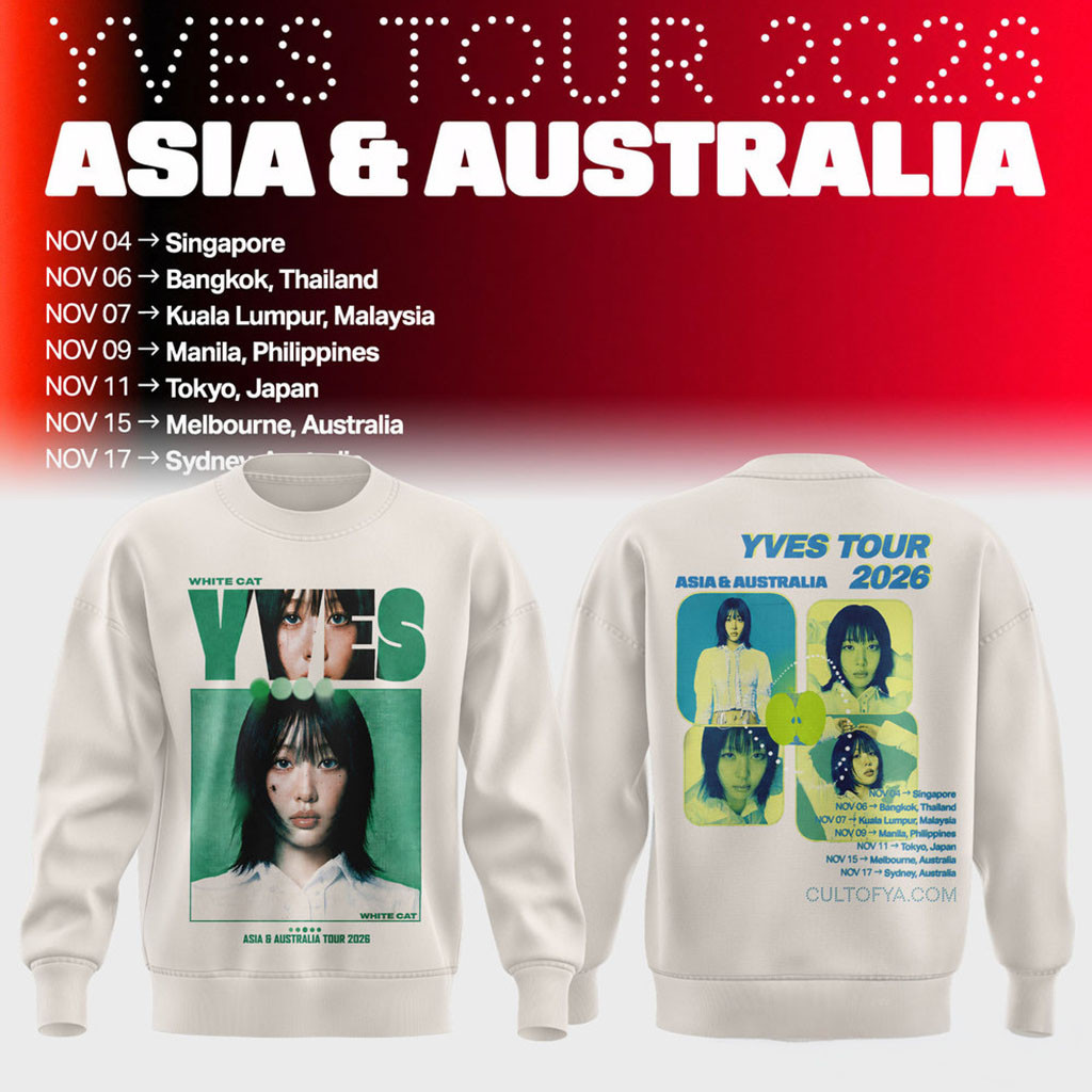 Yves Merch LOONA Yves Tour 2026 Album Asia And Australia Sweatshirt Gift Ideas For Music Lovers
