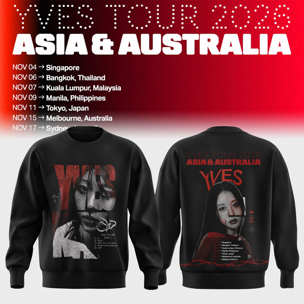 Yves Merch LOONA Yves Tour 2026 Album Asia And Australia Sweatshirt Presents For Music Lovers