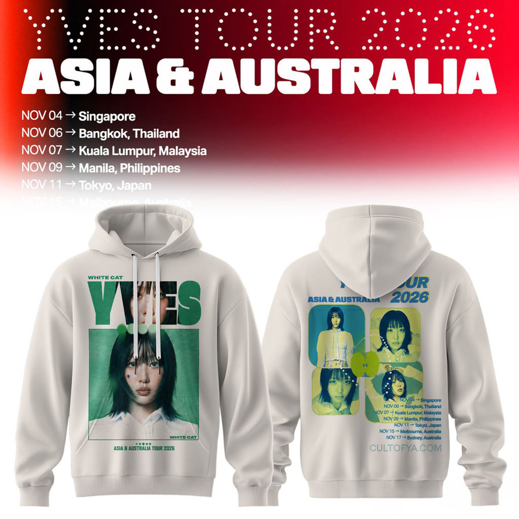 Yves Merch LOONA Yves Tour 2026 Asia And Australia Hoodie Birthday Gifts For BFF Yves Merch LOONA Yves Tour 2026 Asia And Australia Hoodie Birthday Gifts For BFF
