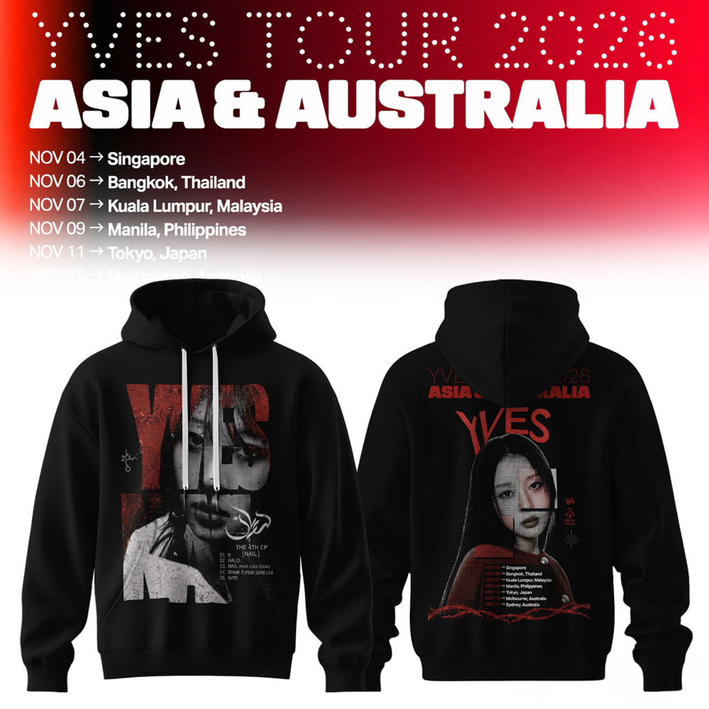 Yves Merch LOONA Yves Tour 2026 Asia And Australia Hoodie Gifts For Friends